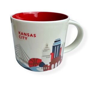 Starbucks Kansas City Mug 14 oz You Are Here Collection Coffee Tea Cup 2013